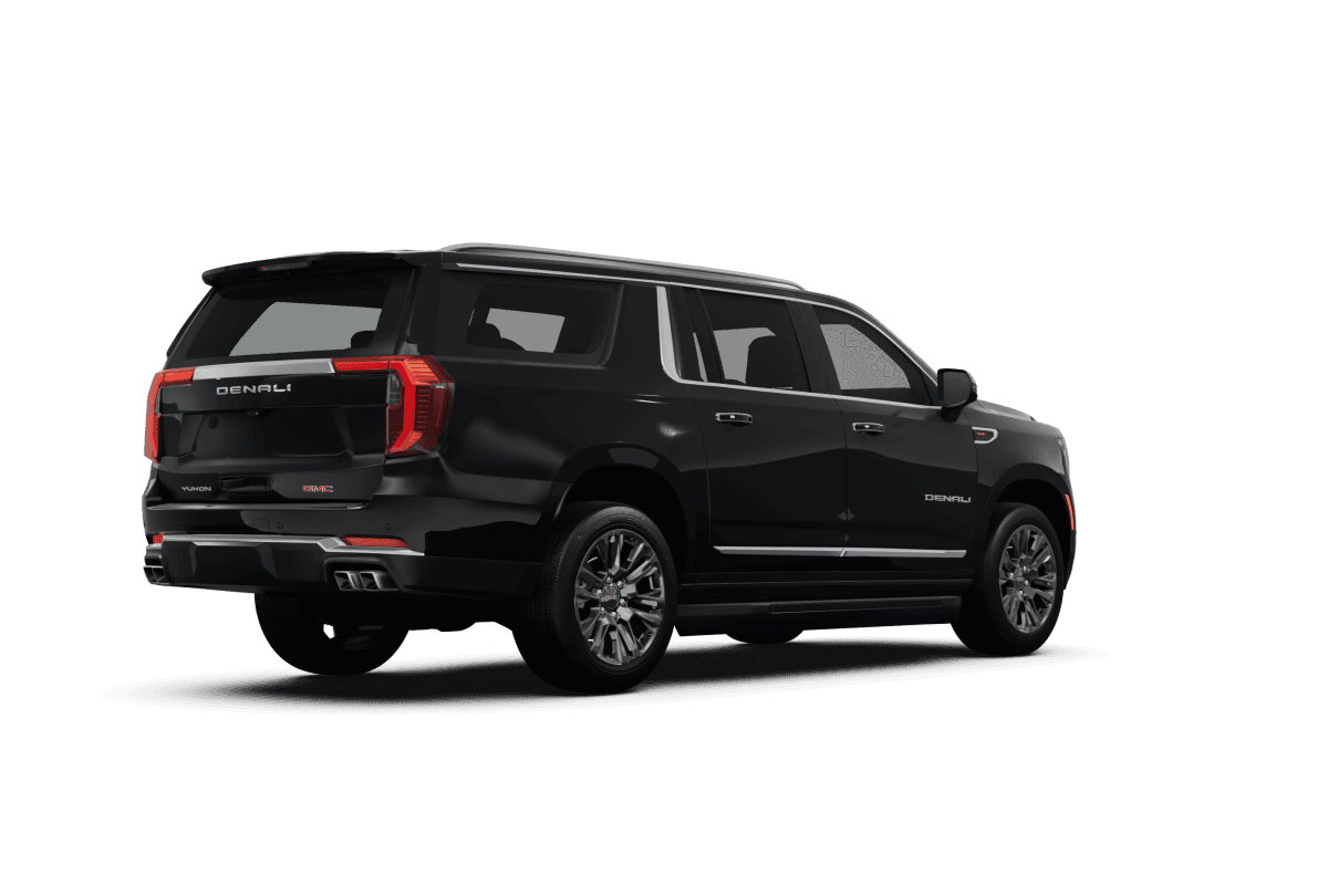 GMC Yukon XL - Back view GMC Yukon XL - Back view
